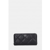 Calvin Klein peňaženka dámska z imitácie kože LV04F1122G čierna ONE SIZE