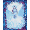 Maľovanie podľa čísel – Anjeli od Lenka – Universe angel, 80 × 100 cm, bez rámu a bez napnutia plátna 8596530036265