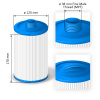 Crystalline Pool Spa Filter Filtračné kartuše SC715