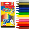 Colorino Kids farebné voskovky 12 ks gumovateľné