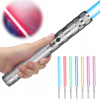 SVETELNÝ MEČ STAR WARS LIGHTSABER LED USB SVETLO KOVOVÝ ZVUK 14 RGB