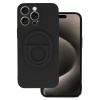 Puzdro Tel Protect Magnetic Elipse pre iPhone 15 Pro Max čierne