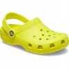 Crocs detské šľapky plast žlté, veľkosť 33,5