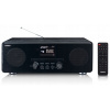 Mikrosystém s CD, internetovým rádiom, FM/DAB+ a Bluetooth Lenco DIR-261BK