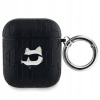 Karl Lagerfeld PU Embossed Choupette Head Puzdro na AirPods 1/2 KLA2PGCHPK