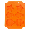 Orion Forma Vianoce 23x17x1,5cm oranžová