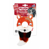 GiGwi Plush Friendz liška s gum kroužkem