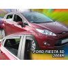 Deflektory okien Ford FIESTA 5d 2008-2017r. (+ zadné 2 ks)