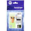 Brother LC3217 atramenty originál čierna, zelenomodrá, purpurová, žltá; LC3217VAL