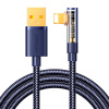 Uhlový kábel k USB-A / Lightning / 1,2 m Joyroom S-UL012A6 (modrý) 6956116725815