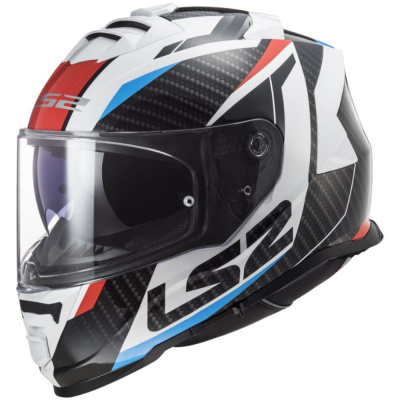 LS2 Helmets LS2 FF800 STORM RACER RED BLUE - 3XL
