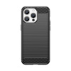 Hurtel Ohybný carbon kryt na iPhone 15 Pro Max - čierny