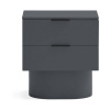 Antracitový nočný stolík Totem – Teulat