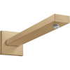 HANSGROHE sprchové rameno, hranatá verzia, dĺžka 390 mm, kartáčovaný bronz, 27694140
