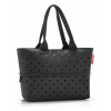 Reisenthel Shopper E1 Glossy dots black 12/18 l