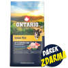 NOVÉ - Krmivo Ontario Senior Mini Fish & Brown Rice 6,5kg