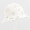 Dojčenský mušelínový klobúčik Zoe, vel. 62 (3-6m)