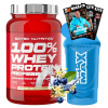 Scitec 100 % whey protein professional 920 g WPC + WPI Vanilkovo-jahodový