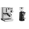 Rancilio Silvia BC + Rocket Espresso SUPER FAUSTO, black