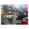 Deflektory - protiprievanové plexi Peugeot 5008 5D 2010 - 2017