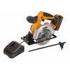 AKU kotúčová píla, 136 mm, 20 V + 2 Ah batéria- HTP800123B