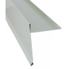 Záveterná lišta pod krytinu r.š. 310 mm - štítové lemovanie pre škridlové krytiny - Standard, RAL 9010 Biela