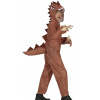 KOSTÝM DINOZAUR DINOZAURA DRAK BRONZOVÝ DETSKÝ 128