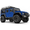 TRAXXAS TRX-4M LR Defender 4x4 modrý RTR vrátane batérie/nabíjačky