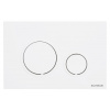 SCHWAB VELA ovládacie tlačidlo, 247x165 mm, biela lesk P47-0130-0253