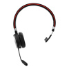 Jabra Evolve 65 UC Mono Slúchadlá s mikrofónom Káblový a bezdrôtový Pres hlavu Kancelária / call centrum Micro-USB Bluetooth Čierna (6593-829-409)