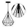 Prívesok lampa, luster priemyselné biela čierna (Prívesok lampa, luster priemyselné biela čierna)