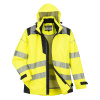PORTWEST HI-VIS PW365 / Reflexná nepremokavá bunda 3v1 - Hv žltá/čierna S