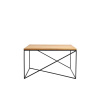 CUSTOMFORM Memo Wood 100 x 100 FARBA: čierna/dub