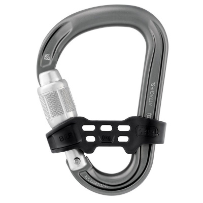 karabína PETZL ATTACHE BAR SCREW-LOCK Gray