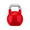 Gorilla Sports Súťažný kettlebell, červený, 32 kg