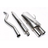TATechnix Výfuk z nehrdzavejúcej ocele 2x76mm Peugeot 106 II (1A_/1C_)