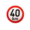 Samolepka rýchlosť 40 km, průměr 200 mm