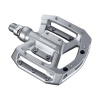 SHIMANO Pedále MTB Flat PD-GR500 streborné