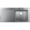 Hansgrohe Drezy - Vstavaný drez S717-F450, nehrdzavejúca oceľ 43307800