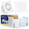 Kúpeľňový ventilátor Awenta CM100 100 mm