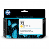HP 72 Yellow DJ Ink Cart, 130 ml, C9373A C9373A