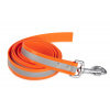 Firedog BioThane Vodítko Reflect 25 mm 2 m bez rúčky oranžové