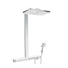 Hansgrohe 27106400 termos.sprchový panel RAINMAKER Select 460 3jet Showerpipe biela/chróm HG 27106400