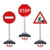 Dopravné značky na ihrisko Traffic Signs Écoiffier 3 druhy výška 65 cm od 18 mes