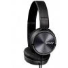 Sony SONY MDR-ZX310 - Sluchátka s páskem, 30mm reproduktory s citlivostí 98 dB/mW - BLACK