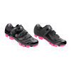 FORCE MTB TURBO LADY, černo-růžové - 35