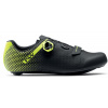 Pánské Road tretry Northwave Core Plus 2 42 Black/Yellow Fluo