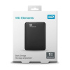 Externý Pevný Disk Western Digital WD Elements Portable Čierna 1 TB