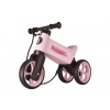 Odrážedlo FUNNY WHEELS Rider SuperSport Pastel-růžová 2v1+popruh,výš.sedla28/30cm nos.25kg v sáčku