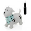 Zopa skákacie nafukovacie zvieratko Skippy dog grey